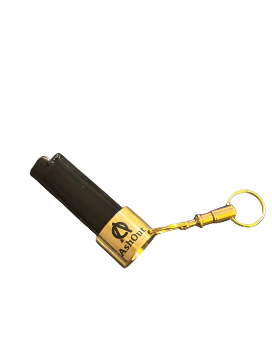 360 Brass ASHOUT ADAPTER W/ KEYRING- Lighter not Included
