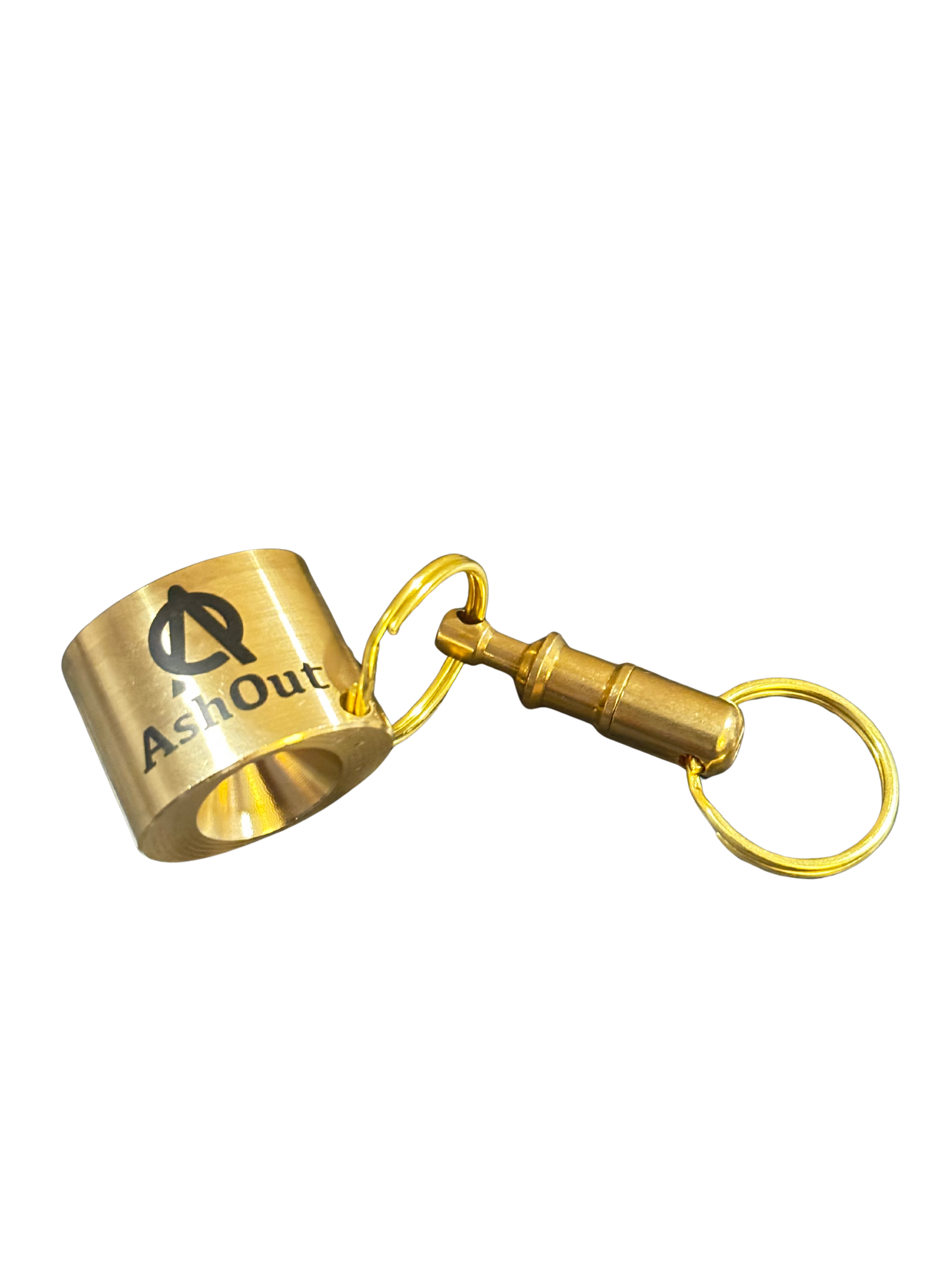 360 Brass ASHOUT ADAPTER W/ KEYRING- Lighter not Included
